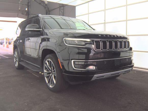 Diamond Black Crystal Pearlcoat 2025 Jeep Wagoneer Series II 4WD SUV / Crossover Four-Wheel Drive 8-Speed Automatic