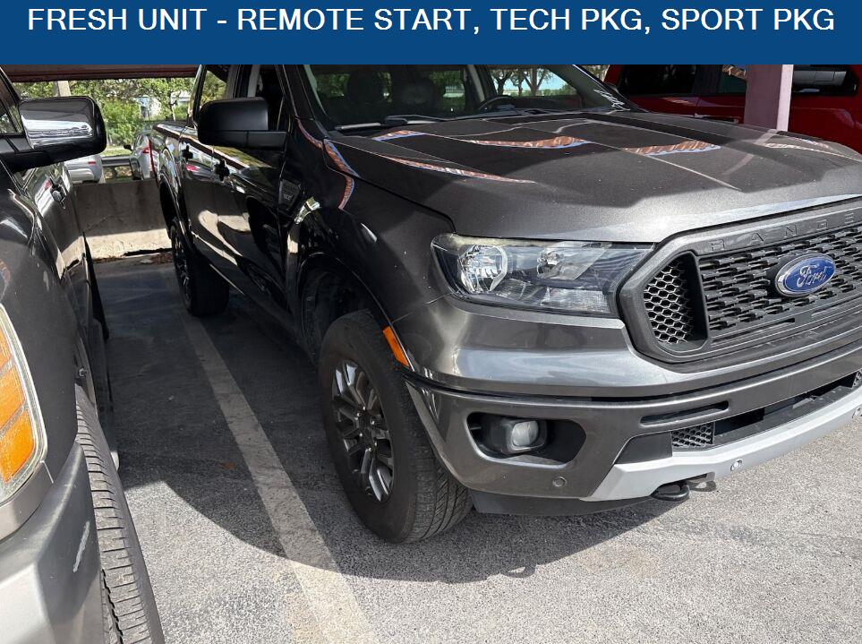 Gray (Magnetic Metallic) 2019 Ford Ranger Pickup Truck 4X2 10-Speed Automatic