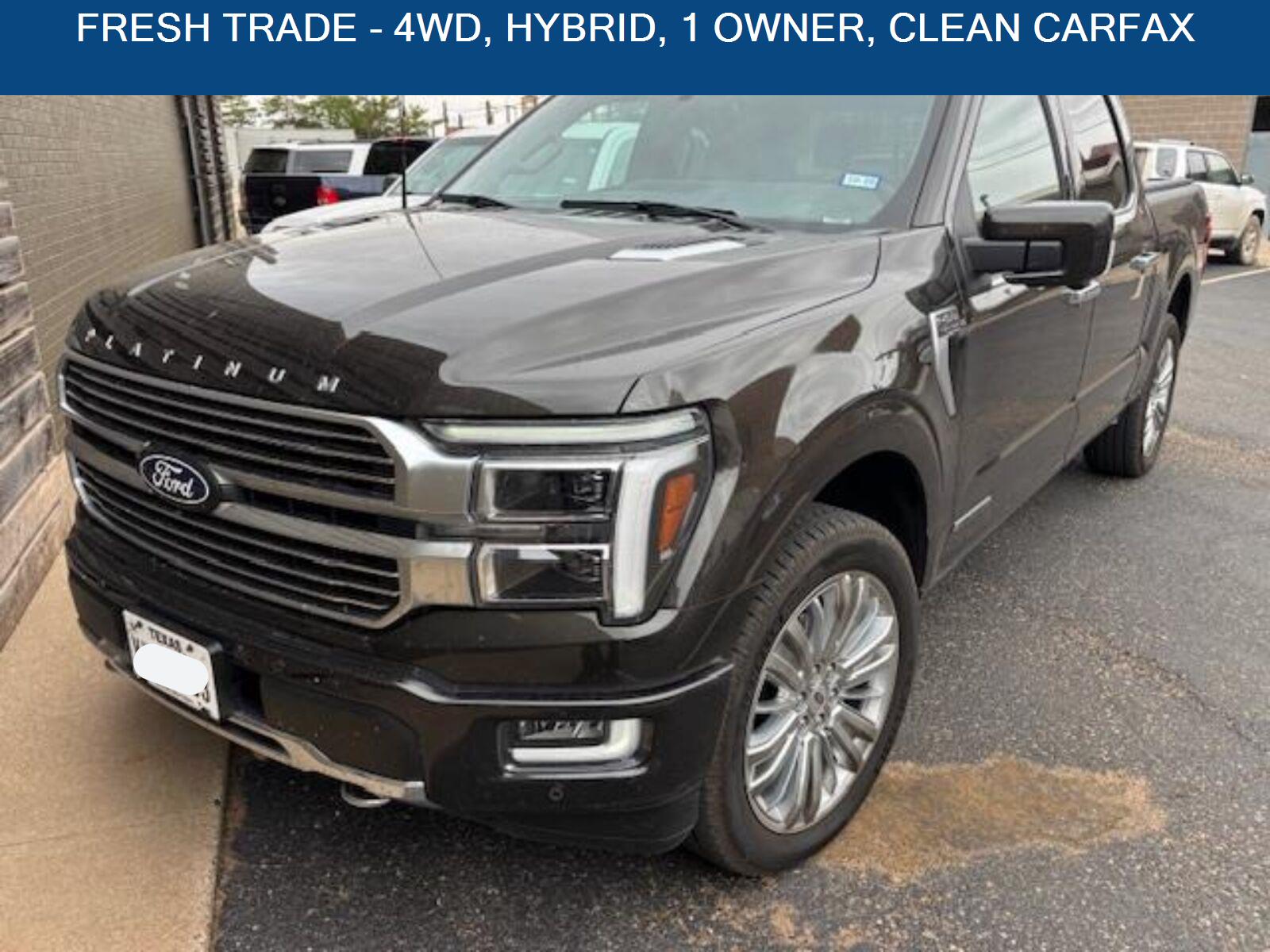 Darkened Bronze Metallic 2024 Ford F-150 Pickup Truck Four-Wheel Drive 10-Speed Automatic