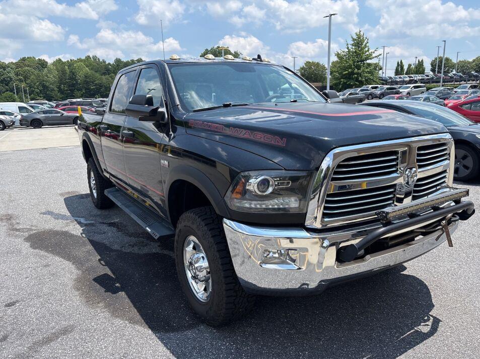 Black 2013 RAM 2500 Pickup Truck Four-Wheel Drive 6-Speed Automatic Overdrive