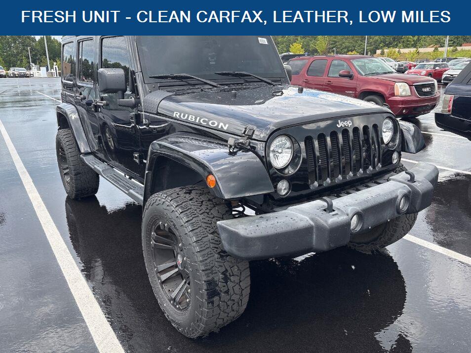 Black 2015 Jeep Wrangler SUV / Crossover Four-Wheel Drive 5-Speed Automatic