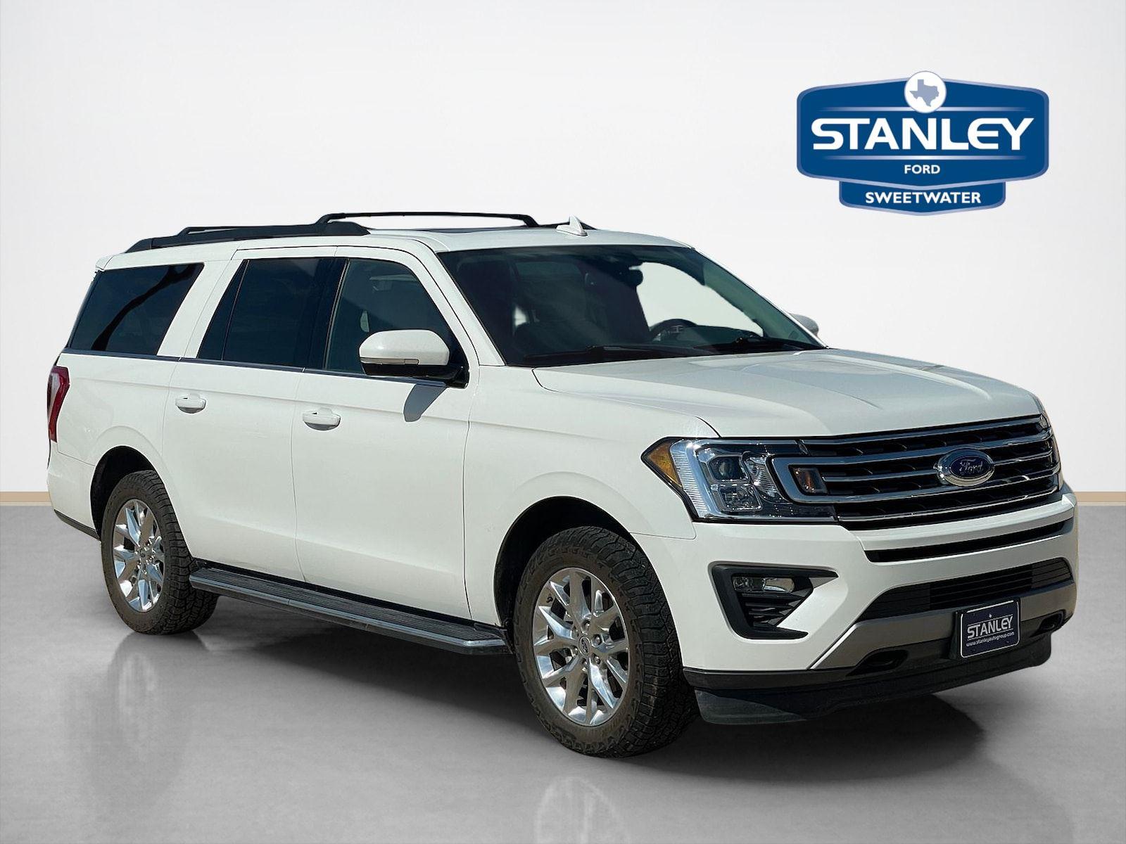 Star White Metallic Tri-Coat 2020 Ford Expedition MAX XLT 4WD SUV / Crossover Four-Wheel Drive 10-Speed Automatic