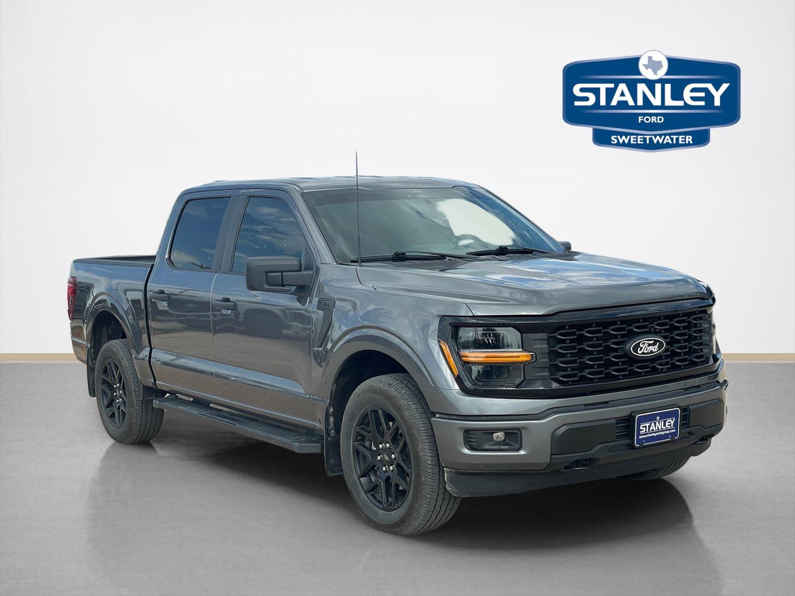 Carbonized Gray Metallic 2024 Ford F-150 Pickup Truck Four-Wheel Drive 10-Speed Automatic