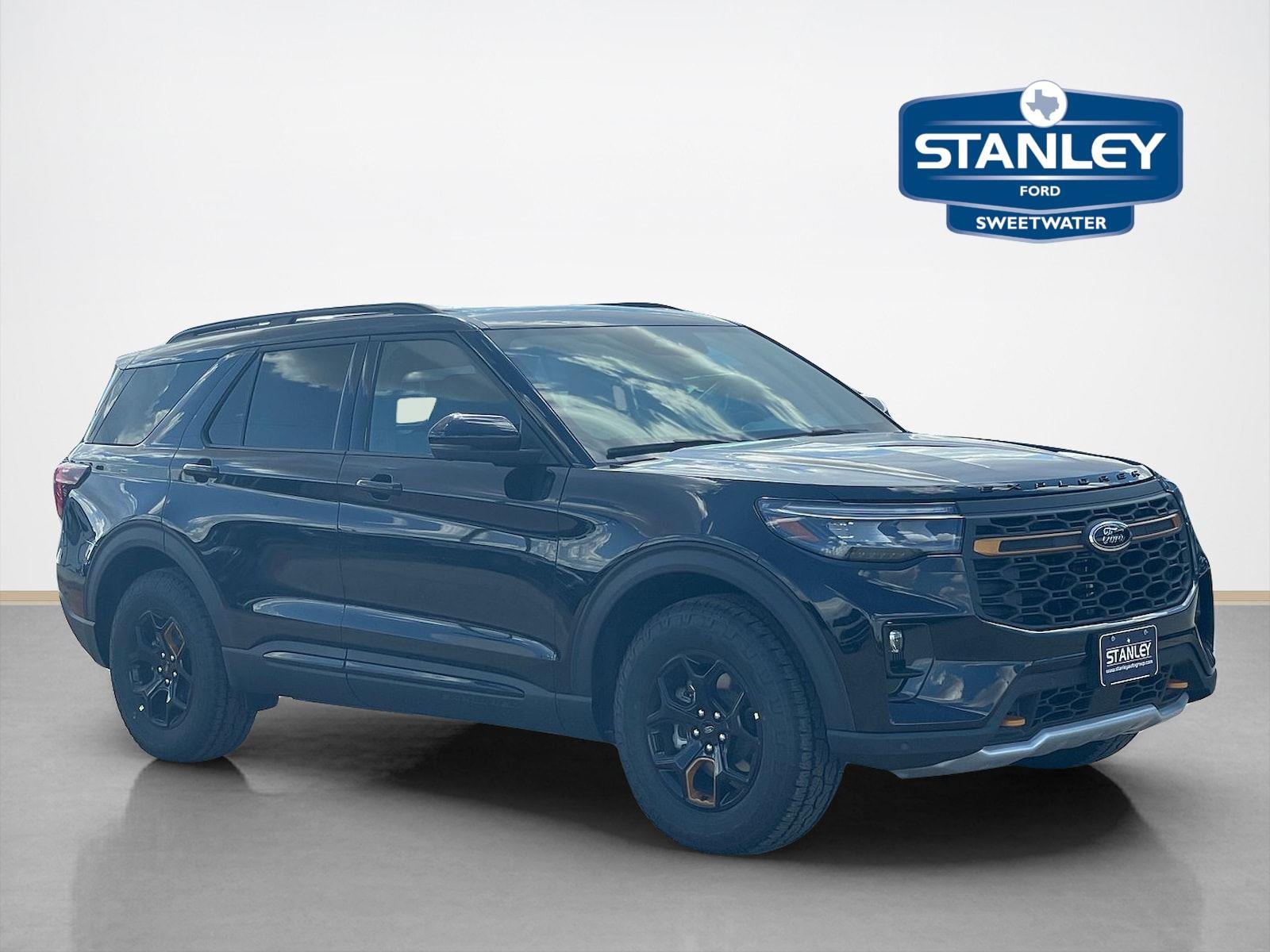 Agate Black Metallic 2026 Ford Explorer SUV / Crossover All-Wheel Drive Automatic