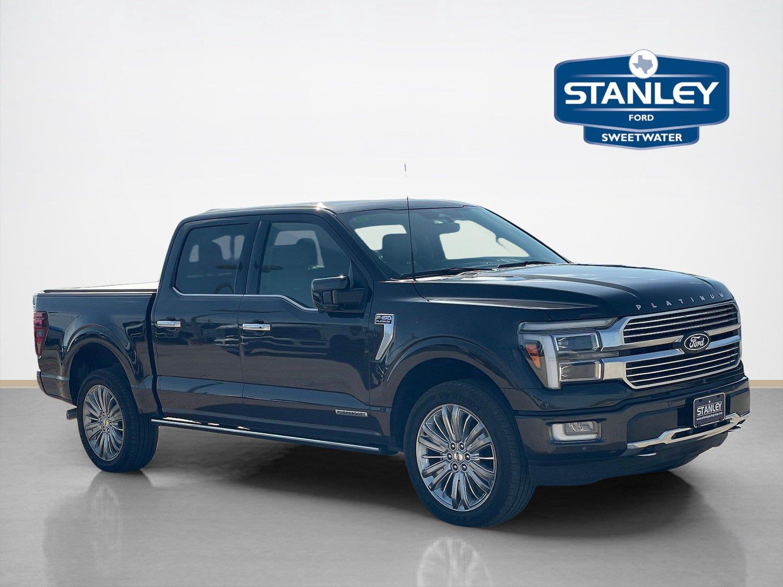 Darkened Bronze Metallic 2024 Ford F-150 Pickup Truck Four-Wheel Drive 10-Speed Automatic