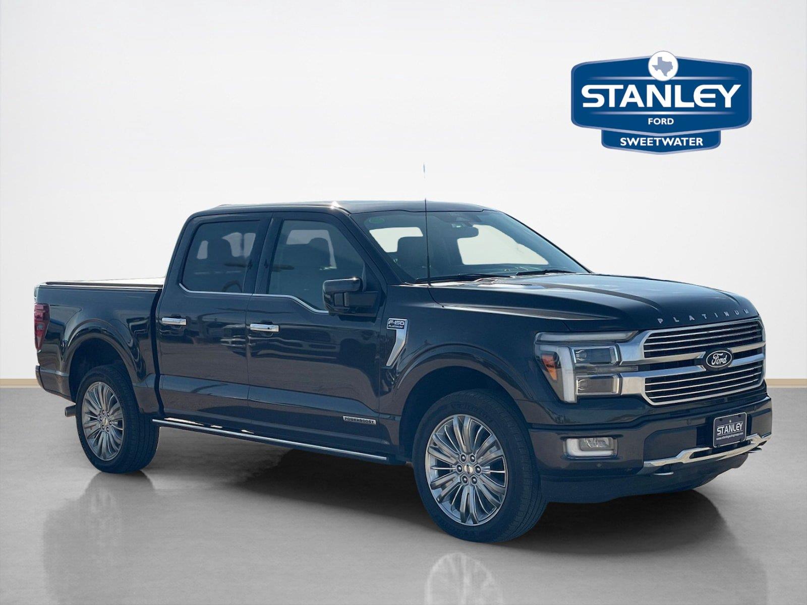 Darkened Bronze Metallic 2024 Ford F-150 Pickup Truck Four-Wheel Drive 10-Speed Automatic