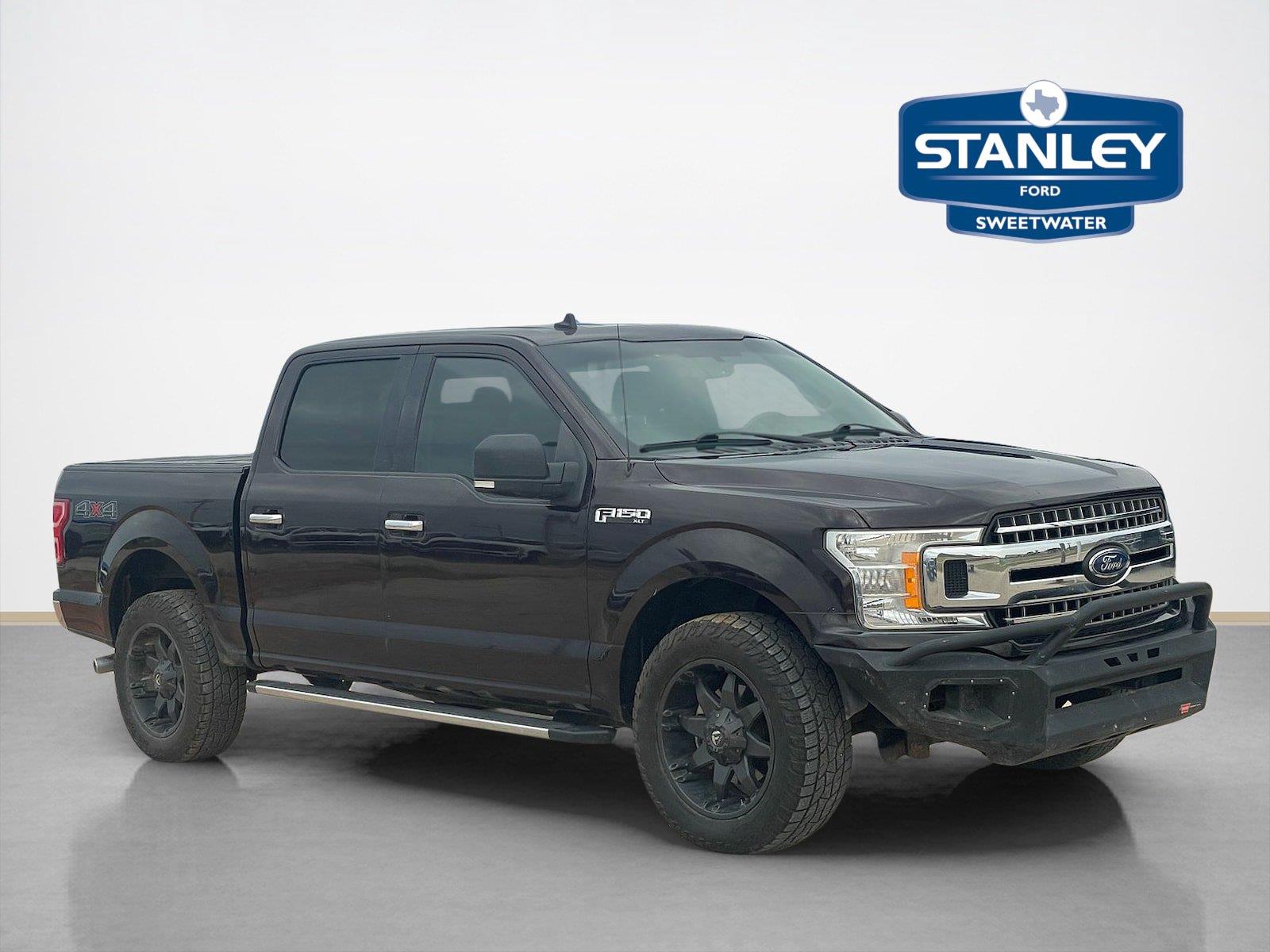 Magma Red Metallic 2018 Ford F-150 Pickup Truck Four-Wheel Drive 10-Speed Automatic