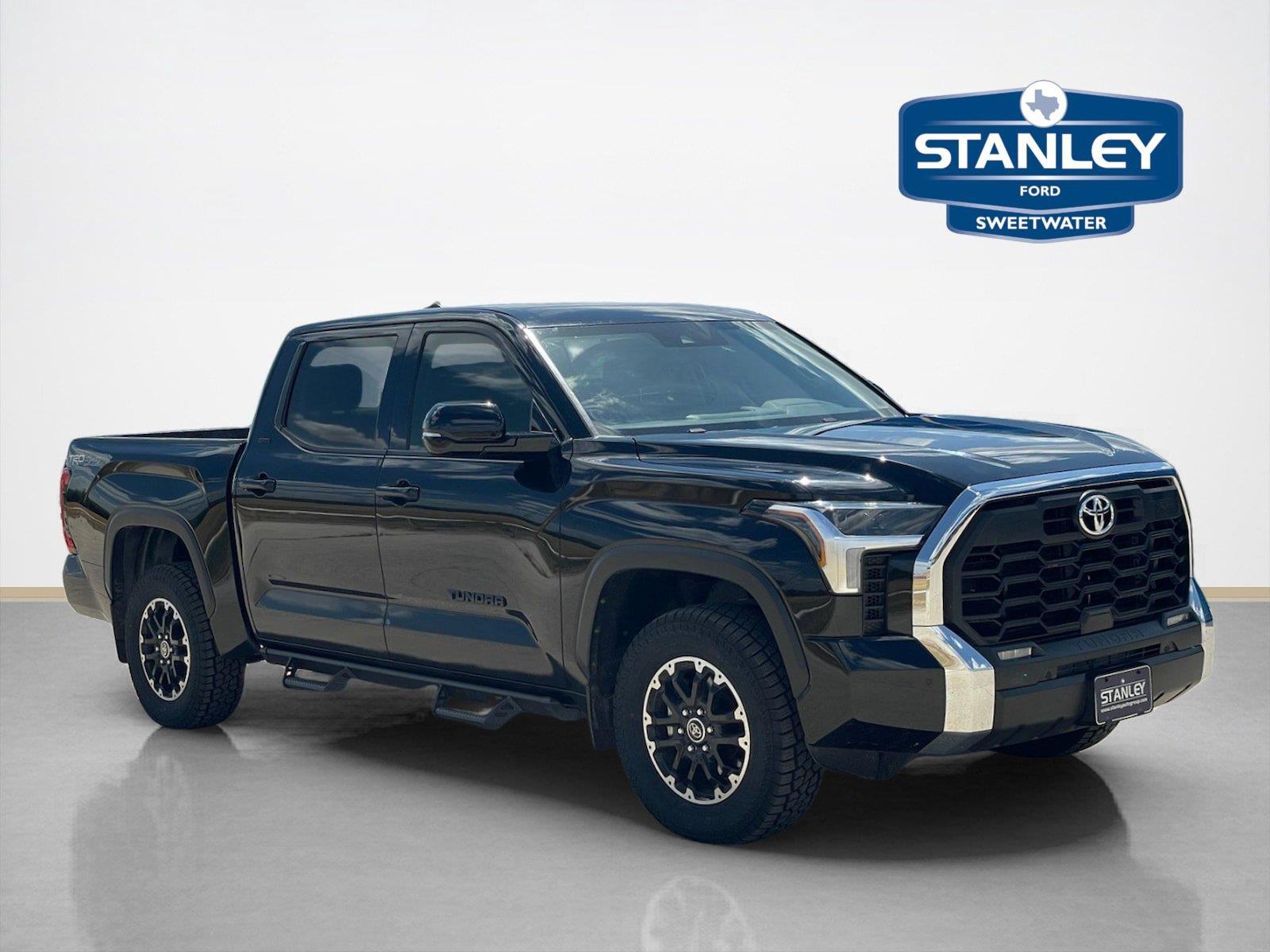 Midnight Black Metallic 2024 Toyota Tundra Pickup Truck Four-Wheel Drive Automatic