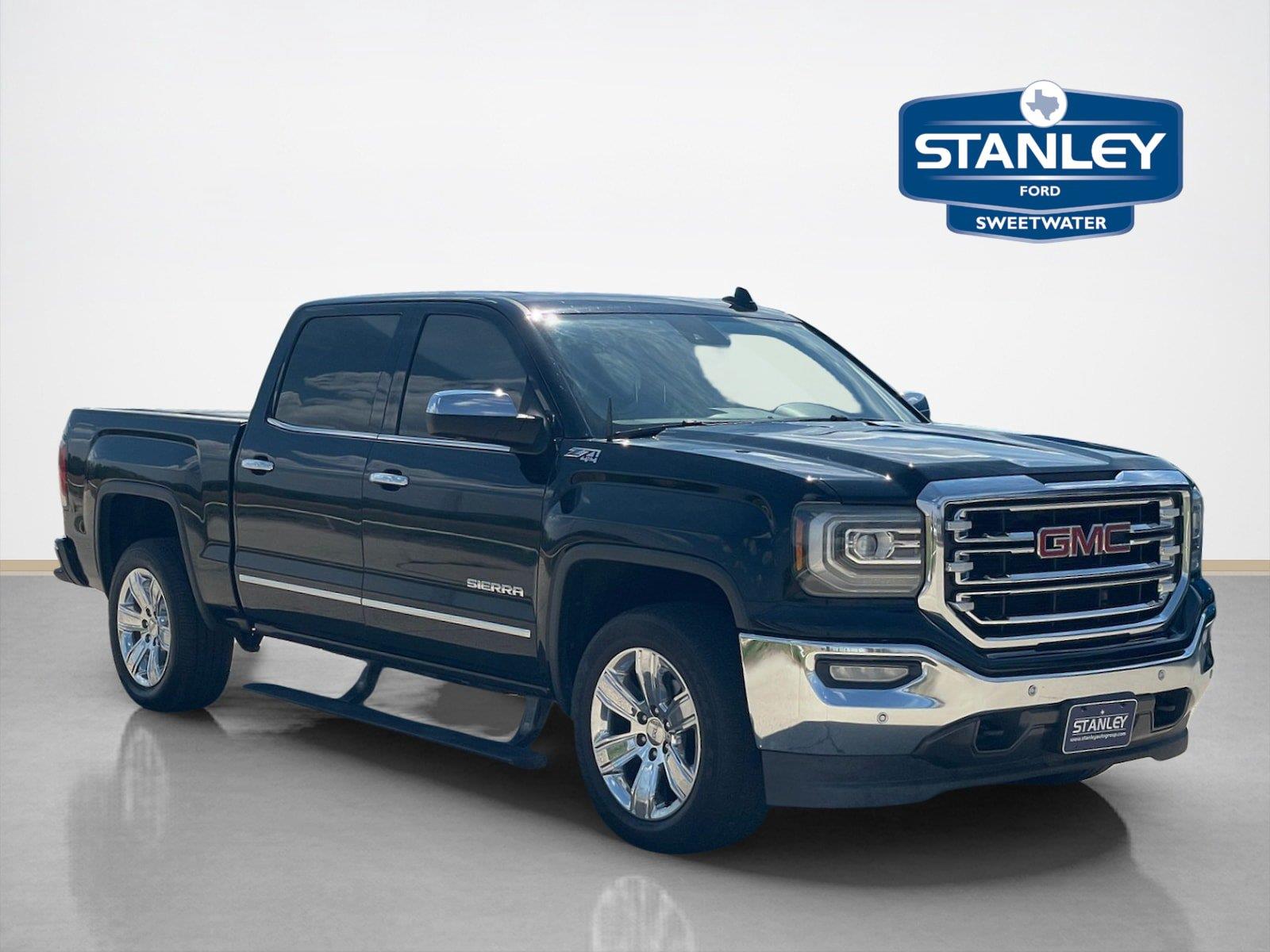 Onyx Black 2018 GMC Sierra 1500 Pickup Truck Four-Wheel Drive 8-Speed Automatic