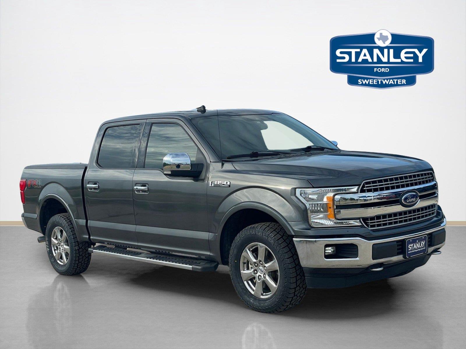 Gray (Magnetic Metallic) 2019 Ford F-150 Pickup Truck Four-Wheel Drive 10-Speed Automatic
