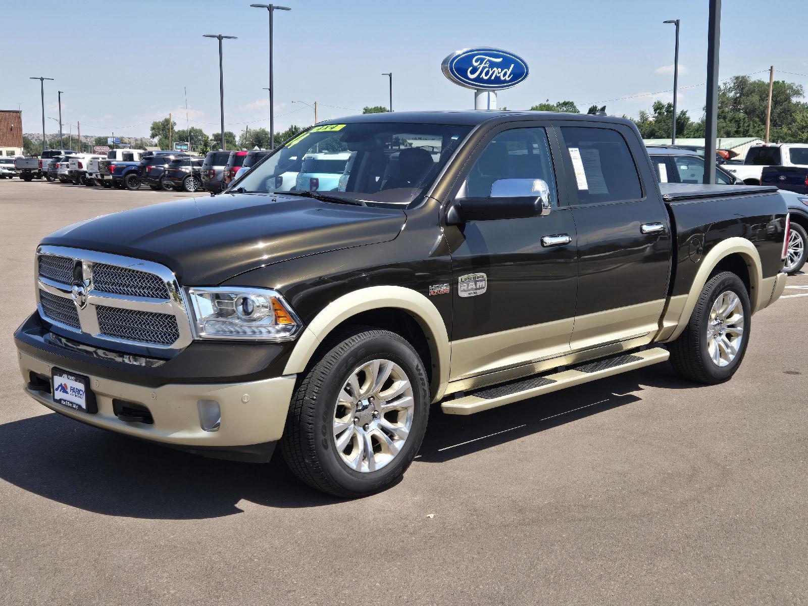 Black Gold Pearlcoat 2014 RAM 1500 Pickup Truck Four-Wheel Drive 8-Speed Automatic