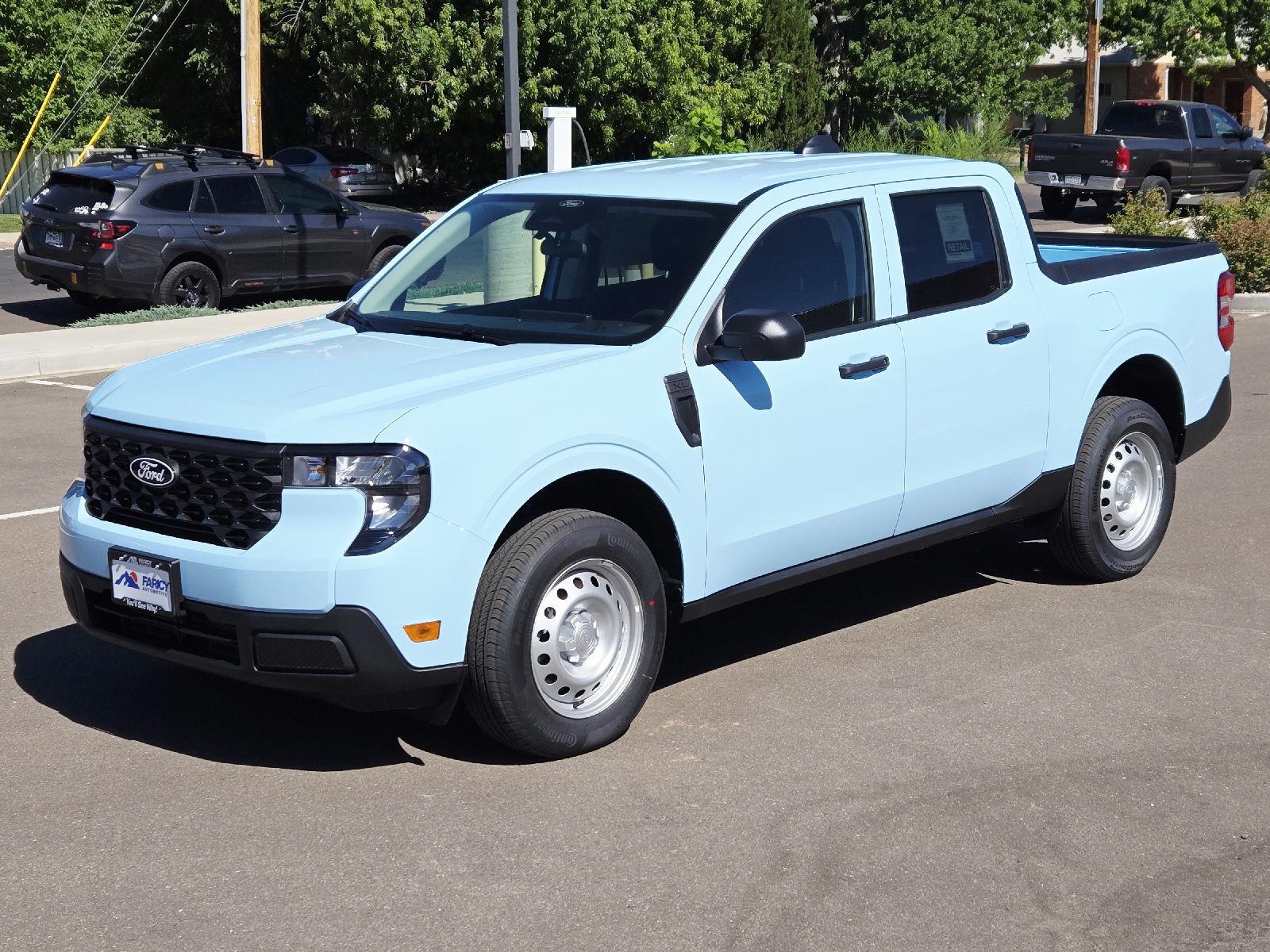 ROBIN'S EGG BLUE 2026 Ford Maverick Pickup Truck Front-Wheel Drive Continuously Variable Transmission