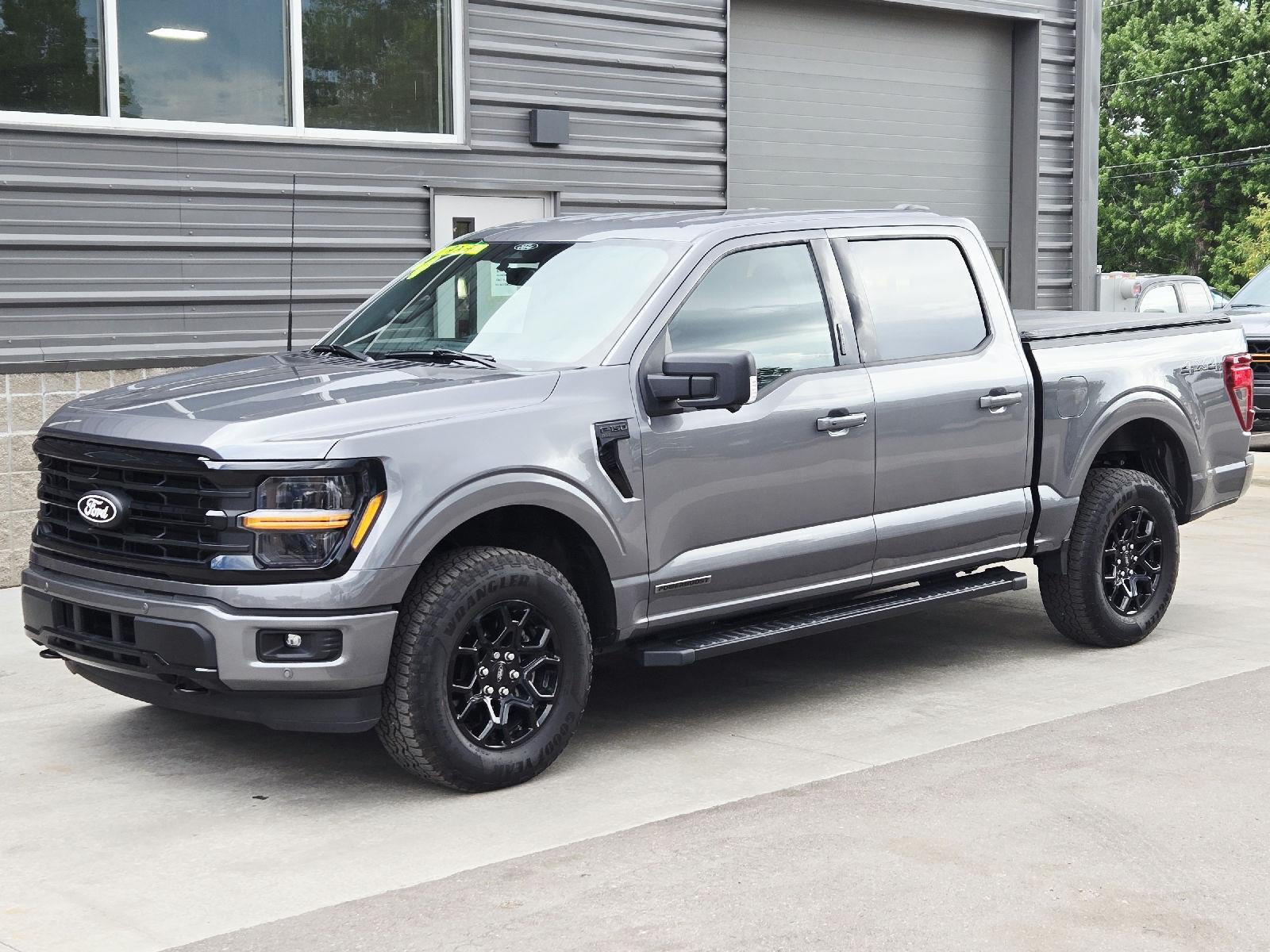 Carbonized Gray 2024 Ford F-150 Pickup Truck Four-Wheel Drive Automatic