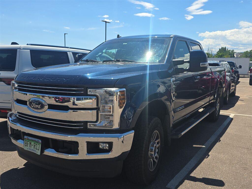 Blue Jeans 2019 Ford F-250 Super Duty Pickup Truck Four-Wheel Drive 6-Speed Automatic