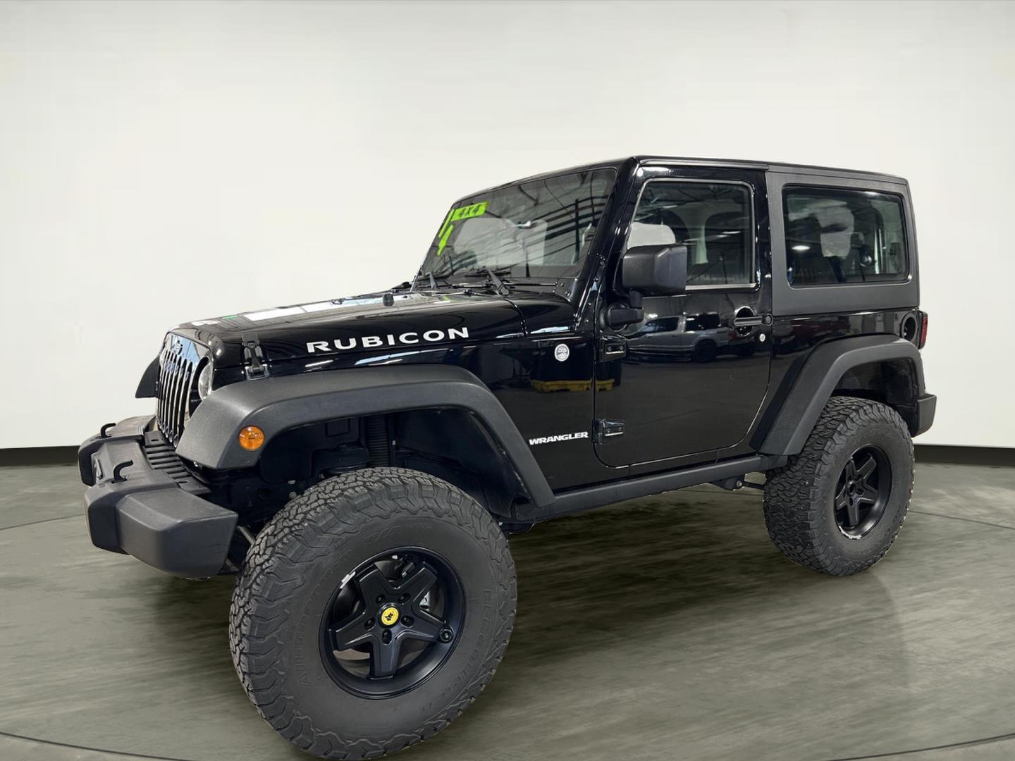 Black Clearcoat 2014 Jeep Wrangler Rubicon 4WD SUV / Crossover Four-Wheel Drive 6-Speed Manual