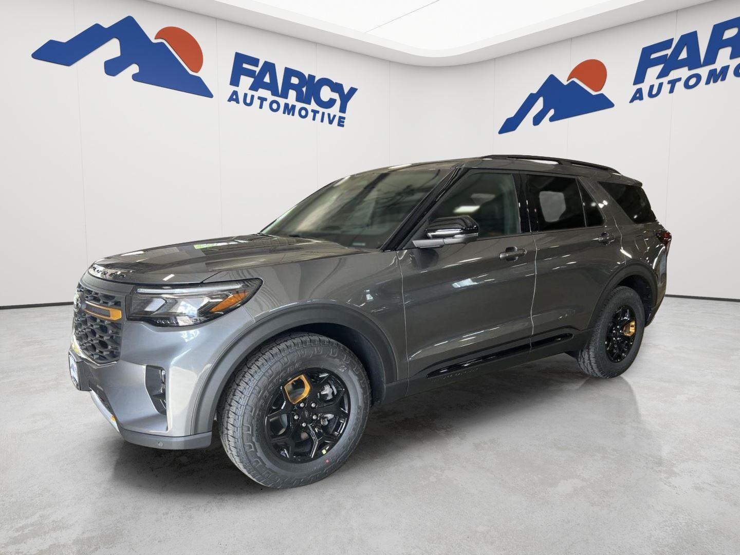 Carbonized Gray Metallic 2026 Ford Explorer SUV / Crossover All-Wheel Drive Automatic