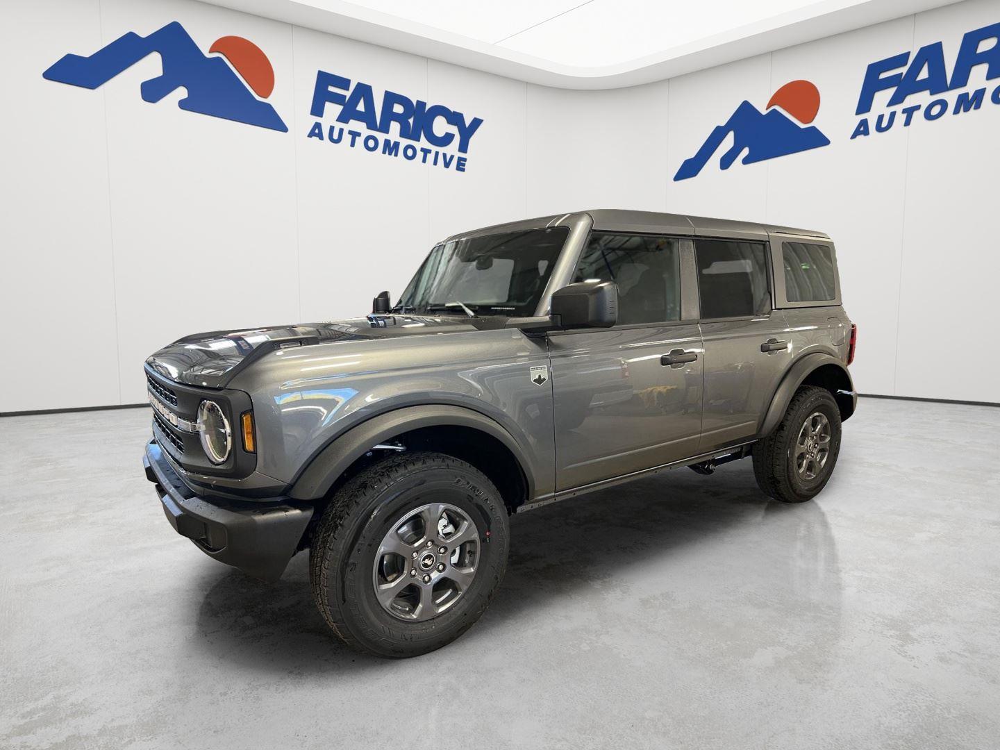 Carbonized Gray Metallic 2026 Ford Bronco SUV / Crossover Four-Wheel Drive 7-Speed Manual