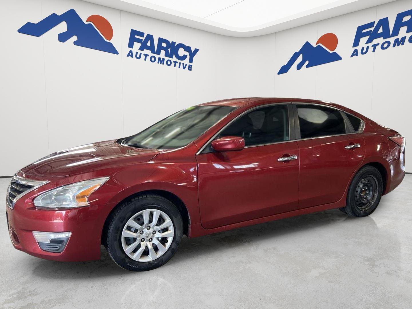 Cayenne Red 2015 Nissan Altima Sedan Front-Wheel Drive Continuously Variable Transmission