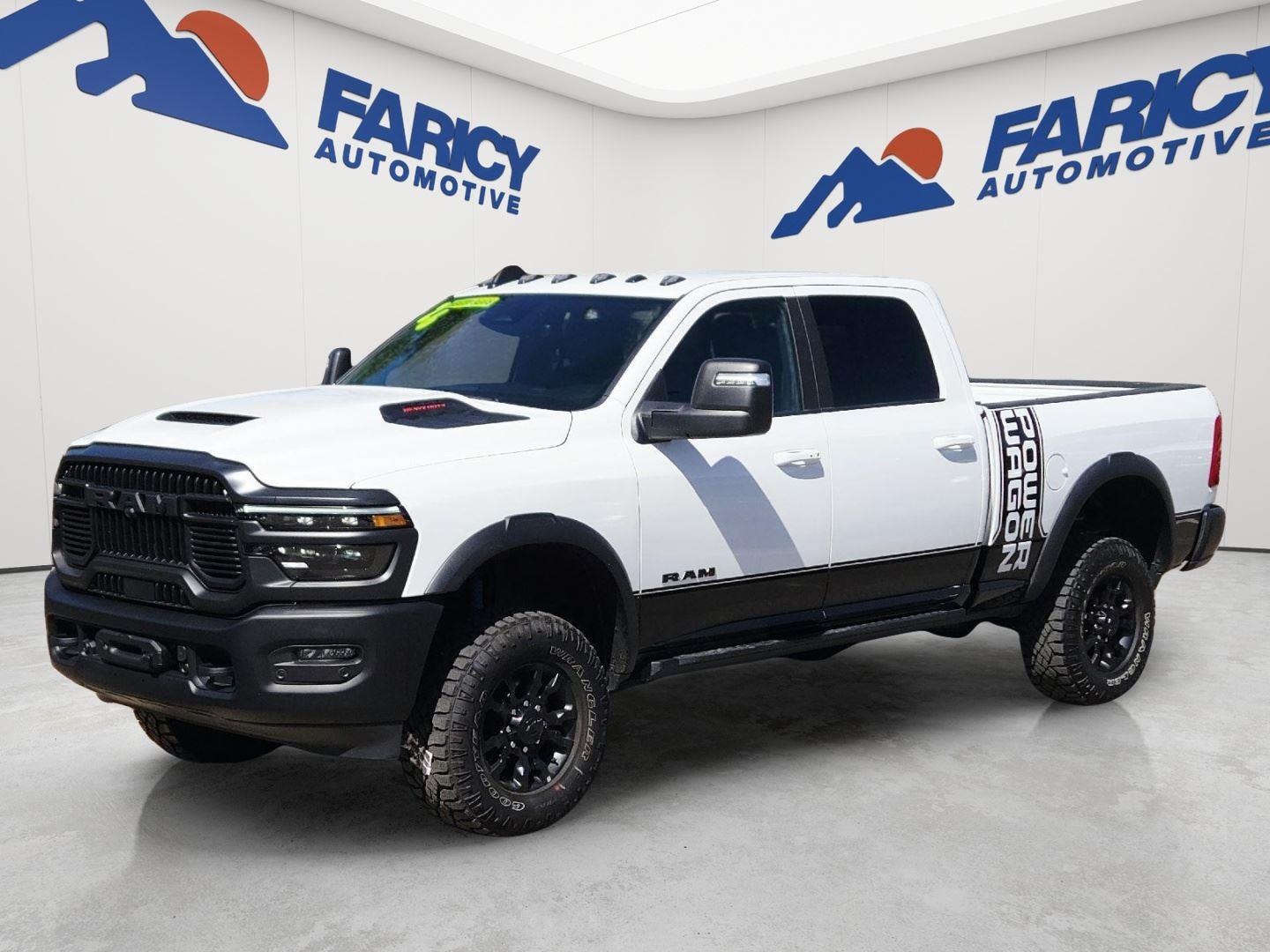 Bright White Clearcoat 2026 RAM 2500 Pickup Truck Four-Wheel Drive 8-Speed Automatic