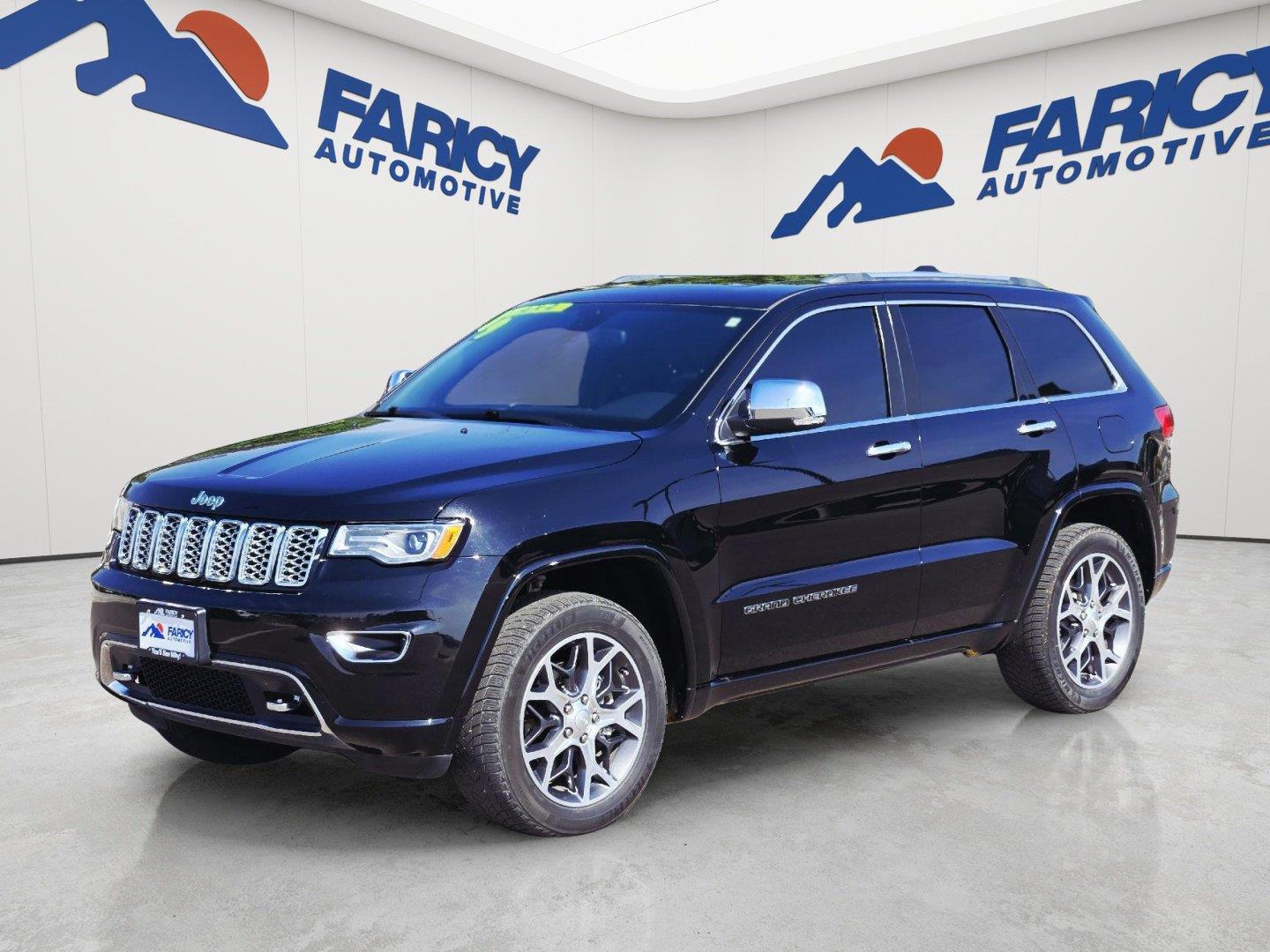 Diamond Black Crystal Pearlcoat 2019 Jeep Grand Cherokee SUV / Crossover Four-Wheel Drive 8-Speed Automatic