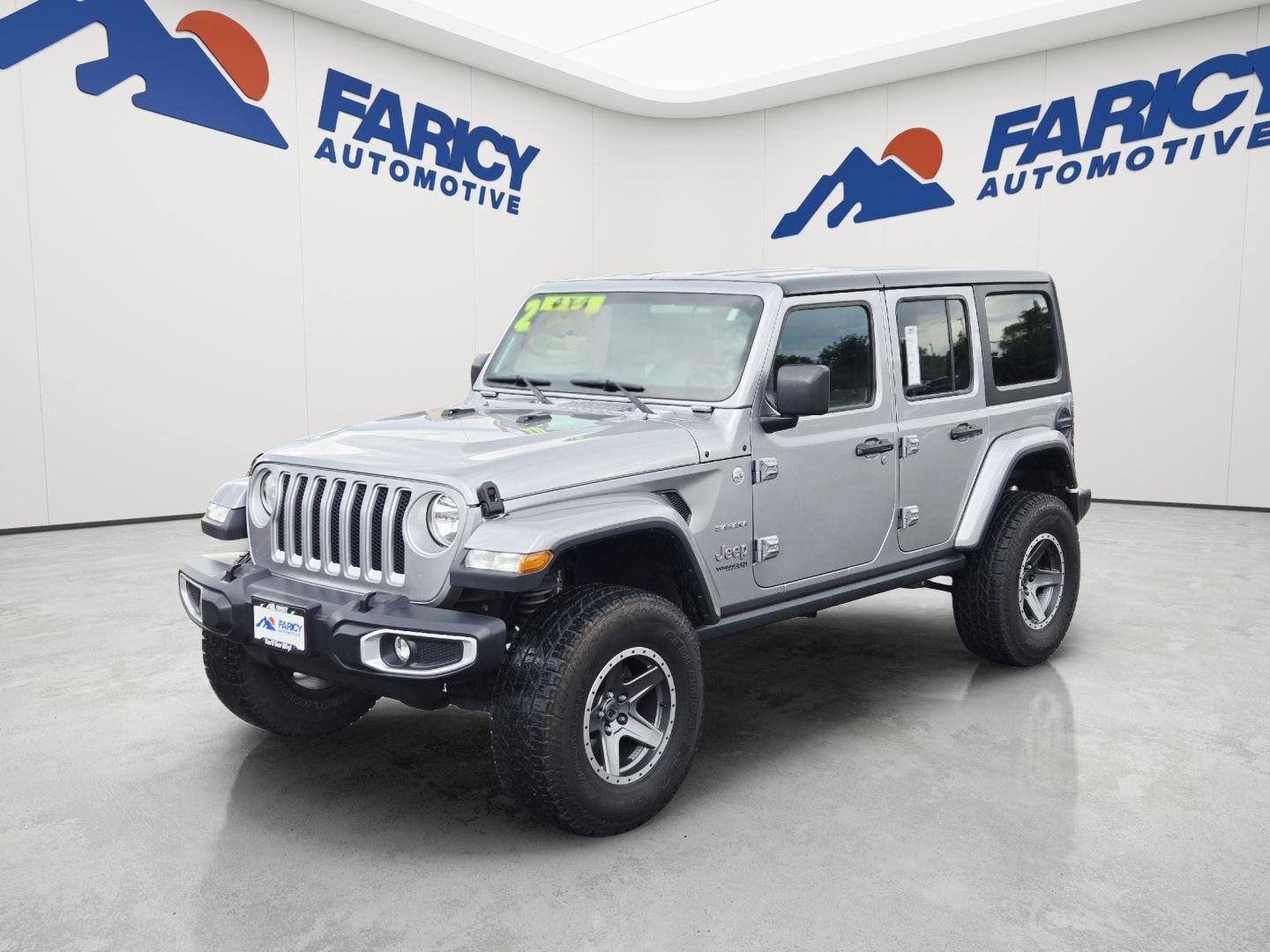 Billet Silver Metallic 2020 Jeep Wrangler SUV / Crossover Four-Wheel Drive 8-Speed Automatic