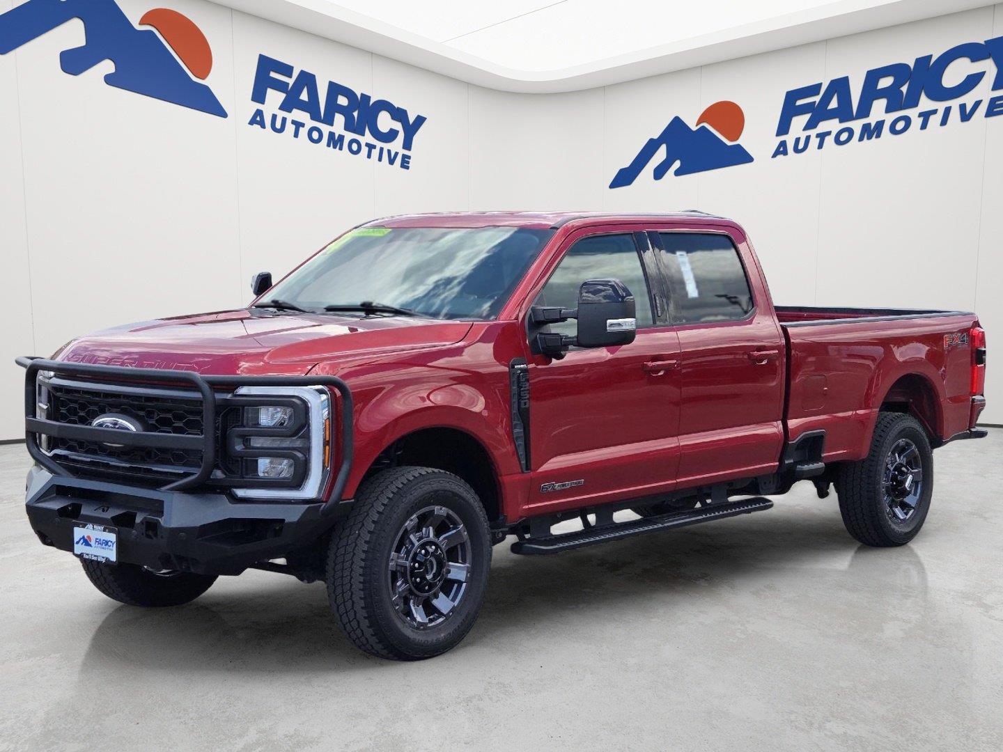 Rapid Red Metallic Tinted Clearcoat 2024 Ford F-350 Super Duty Pickup Truck Four-Wheel Drive Automatic