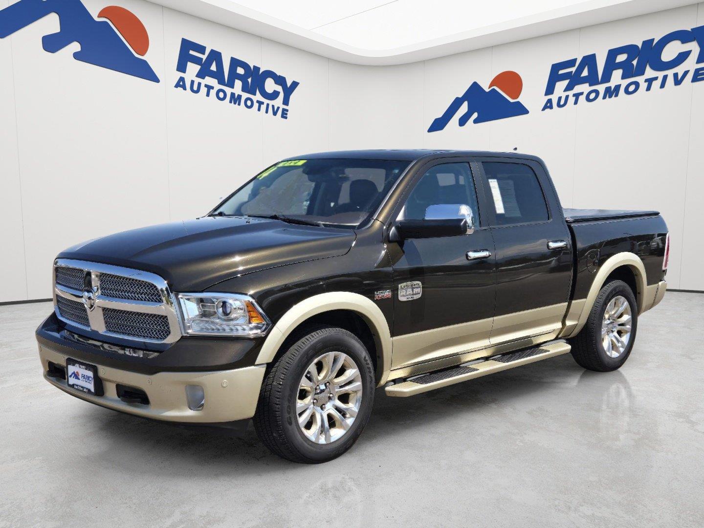 Black Gold Pearlcoat 2014 RAM 1500 Pickup Truck Four-Wheel Drive 8-Speed Automatic