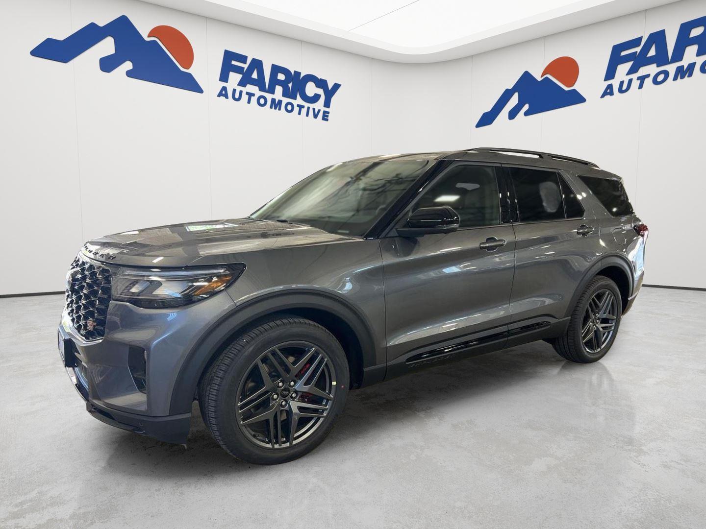 Carbonized Gray Metallic 2026 Ford Explorer SUV / Crossover All-Wheel Drive Automatic