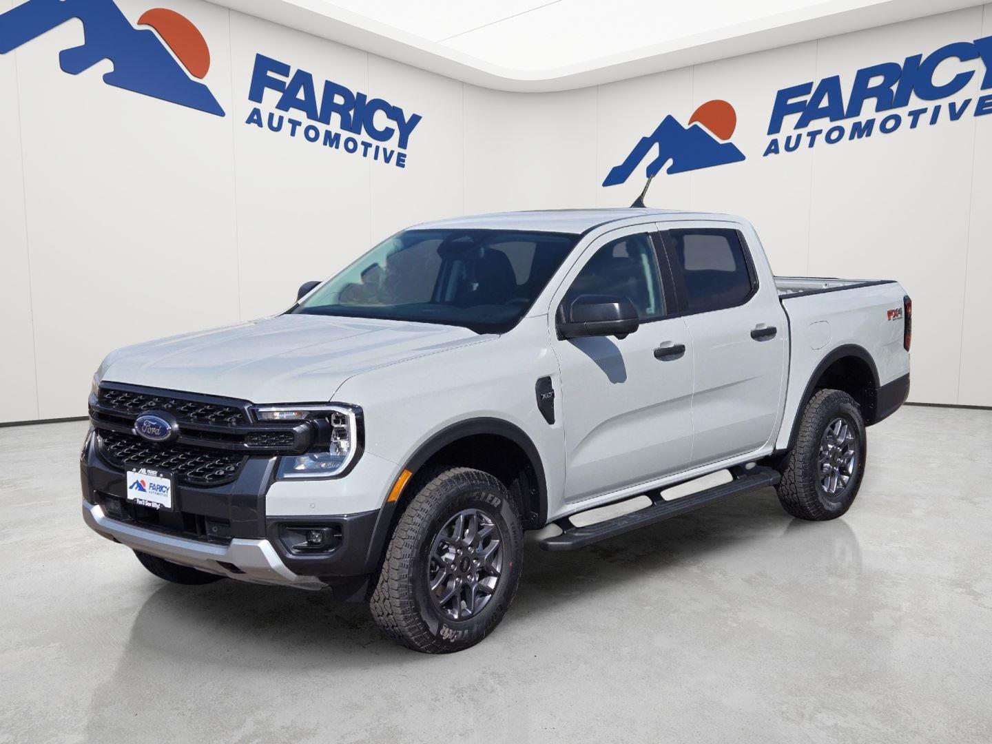 Avalanche Gray 2026 Ford Ranger Pickup Truck Four-Wheel Drive Automatic