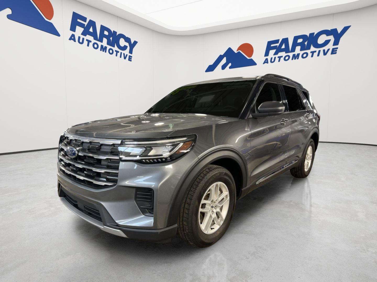 Carbonized Gray 2025 Ford Explorer SUV / Crossover All-Wheel Drive Automatic