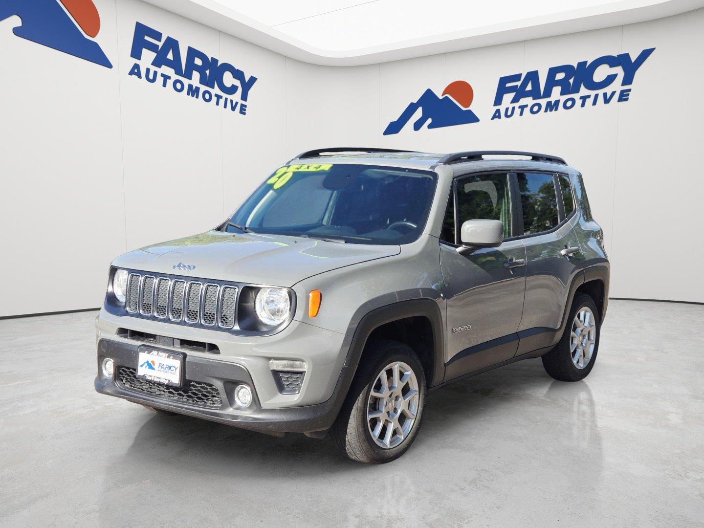 Sting-Gray Clearcoat 2020 Jeep Renegade SUV / Crossover Four-Wheel Drive 9-Speed Automatic