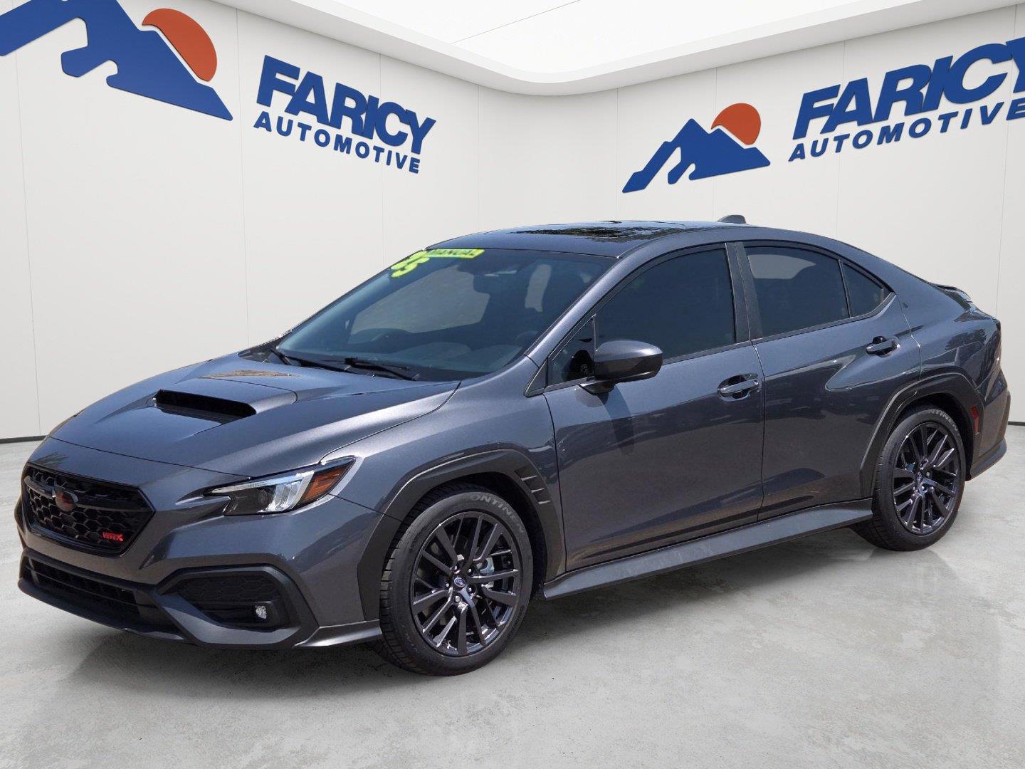Ice Silver Metallic 2025 Subaru WRX Sedan All-Wheel Drive Manual