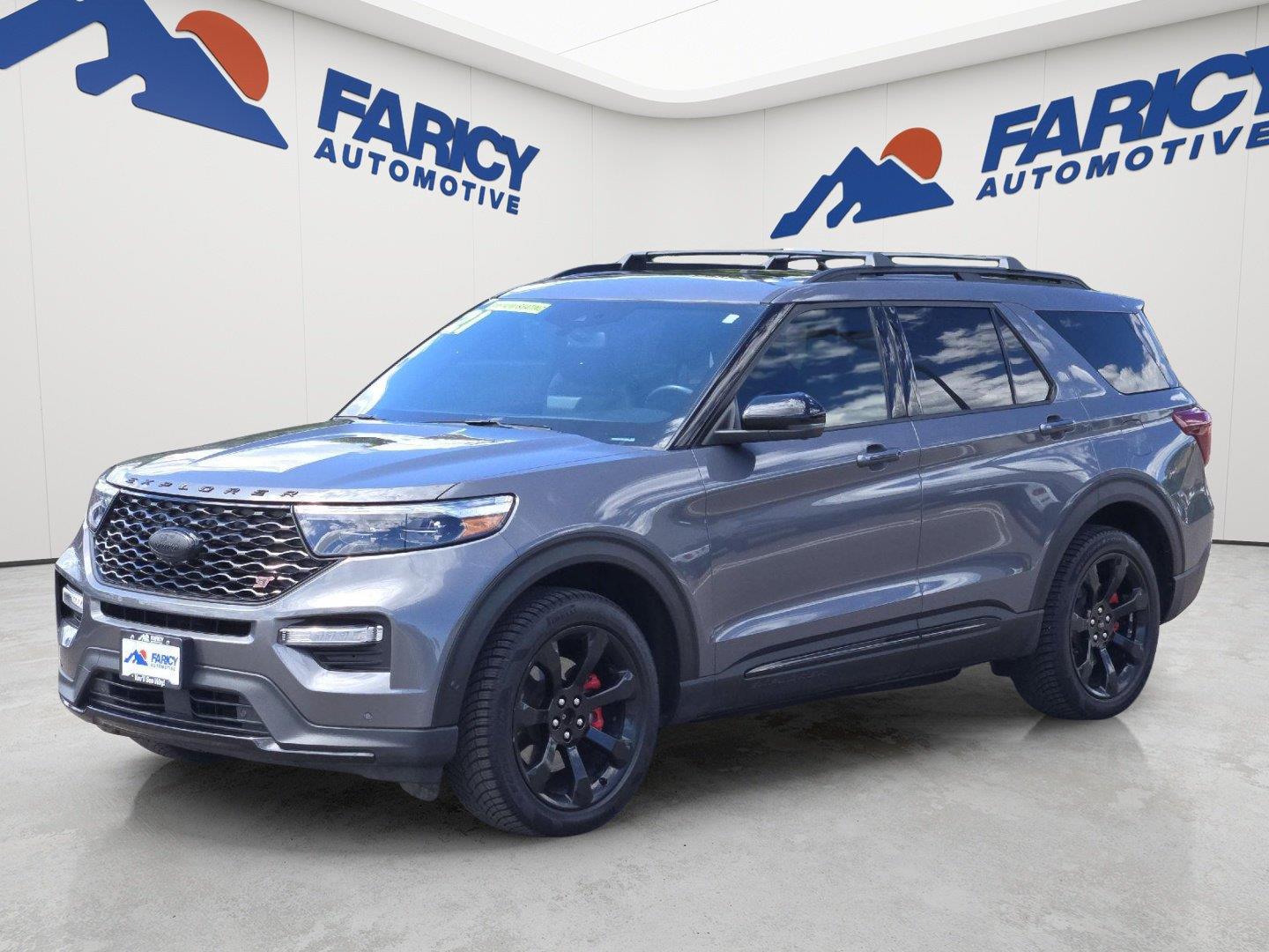 Carbonized Gray 2021 Ford Explorer SUV / Crossover All-Wheel Drive Automatic