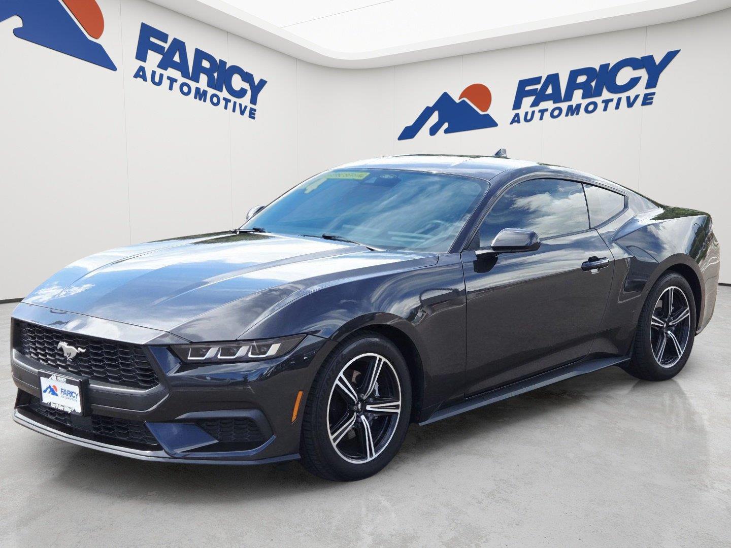 Dark Matter Gray 2024 Ford Mustang Coupe Rear-Wheel Drive Automatic
