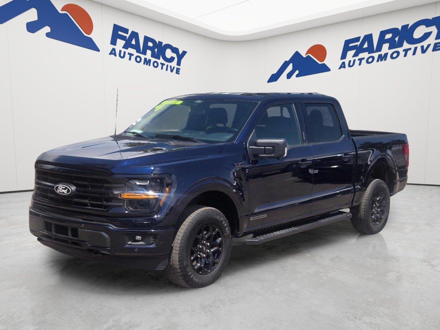 Antimatter Blue 2024 Ford F-150 Pickup Truck Four-Wheel Drive Automatic