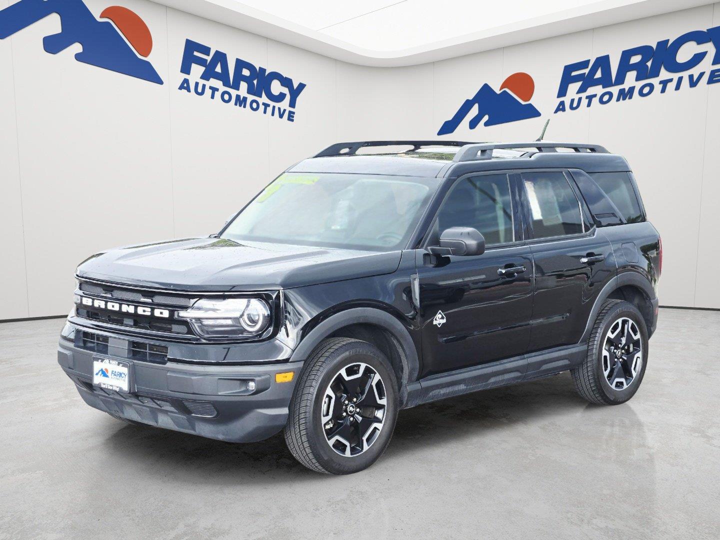 Shadow Black 2023 Ford Bronco Sport SUV / Crossover All-Wheel Drive 8-Speed Automatic