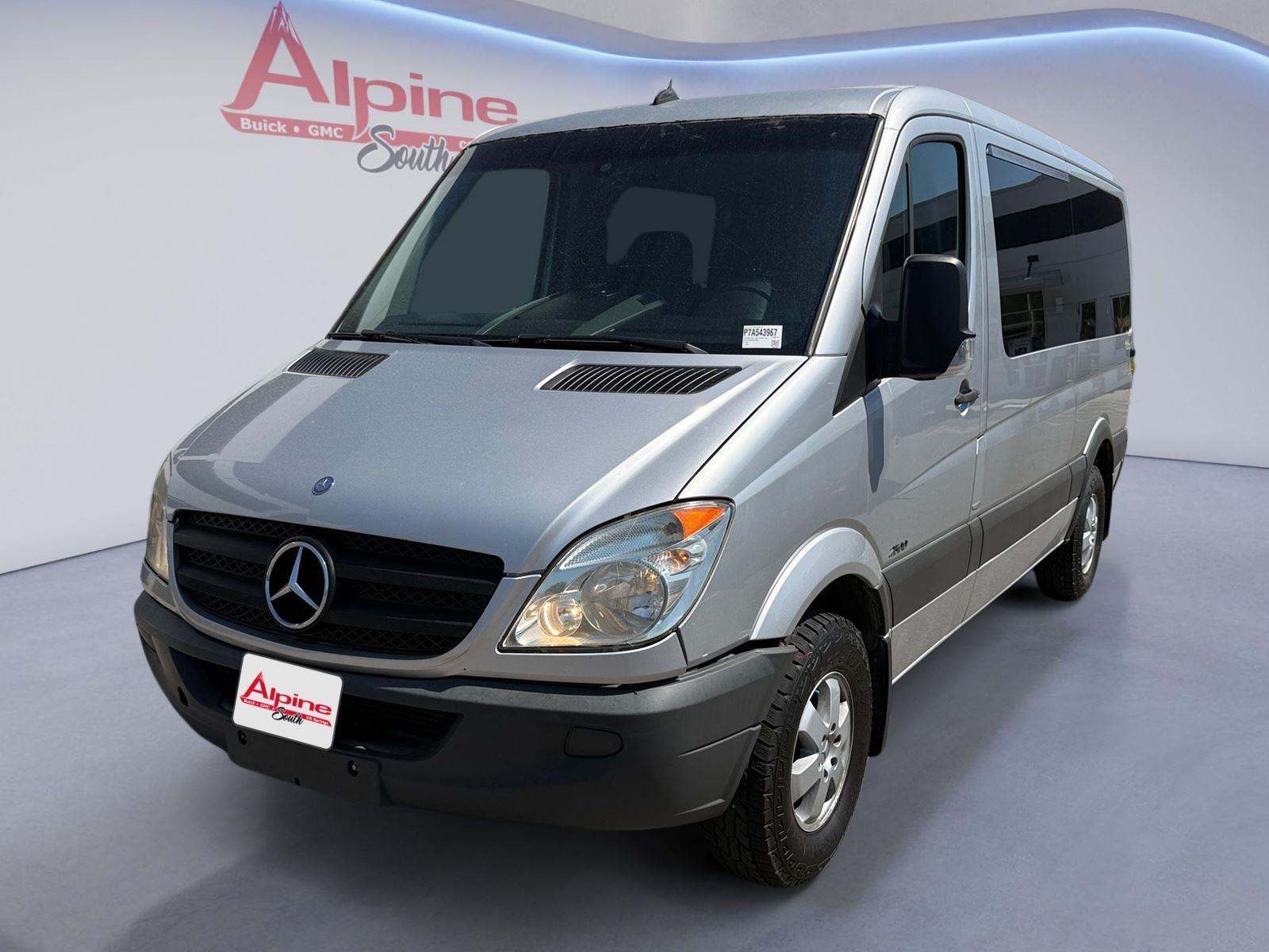 Silver Gray 2010 Mercedes-Benz Sprinter Van Rear-Wheel Drive Automatic