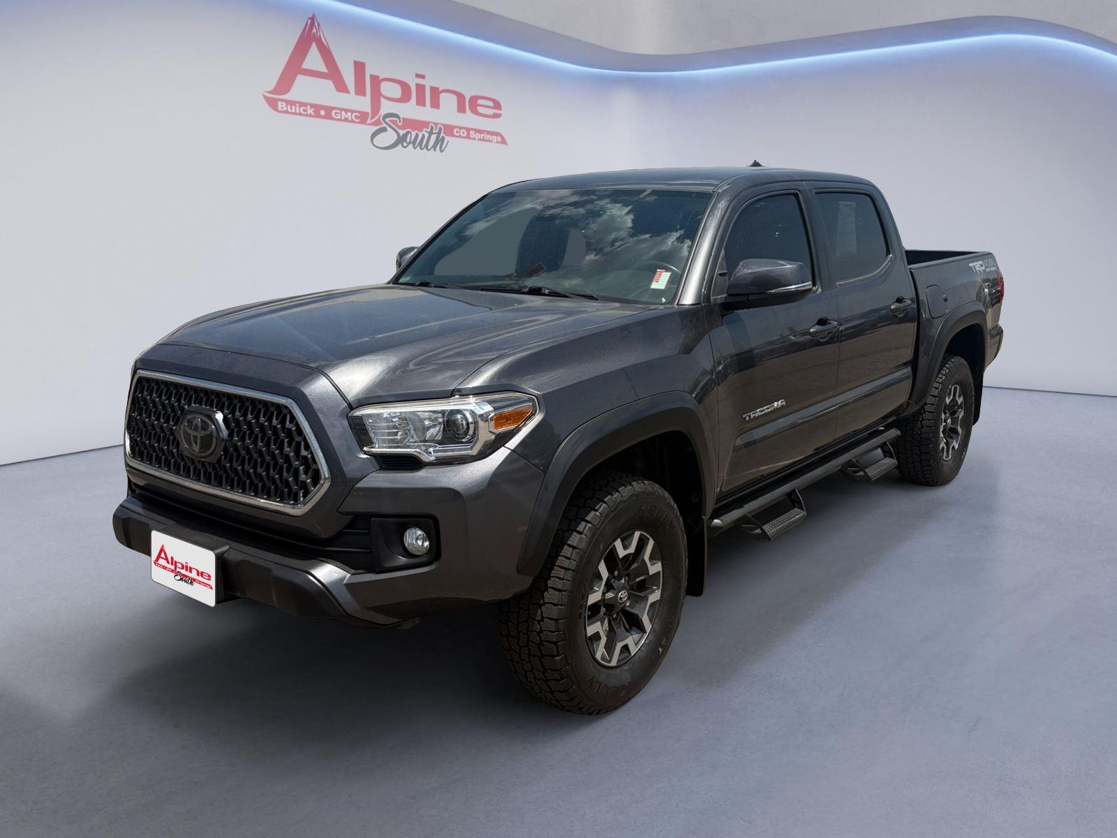 Magnetic Gray Metallic 2018 Toyota Tacoma Pickup Truck Four-Wheel Drive 