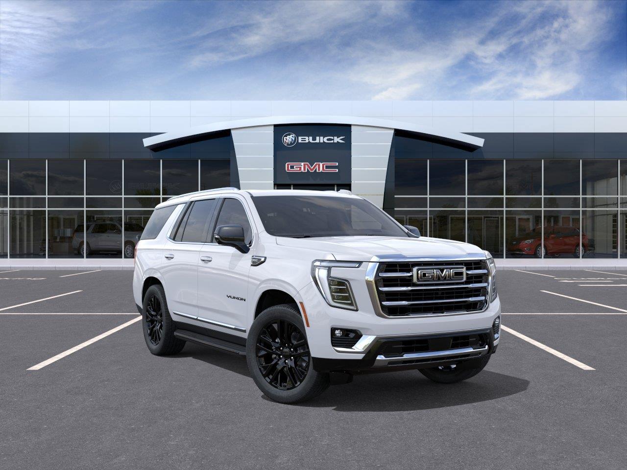 Summit White 2026 GMC Yukon SUV / Crossover Four-Wheel Drive Automatic