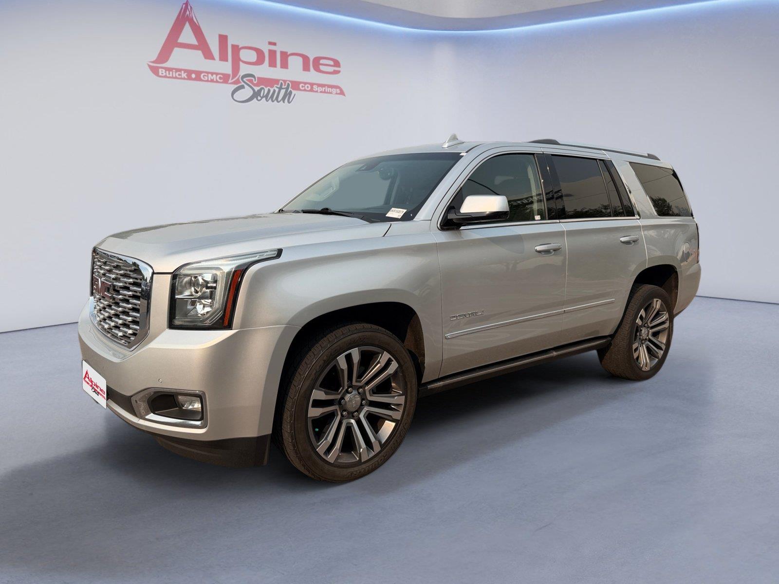 Quicksilver Metallic 2019 GMC Yukon SUV / Crossover Four-Wheel Drive Automatic