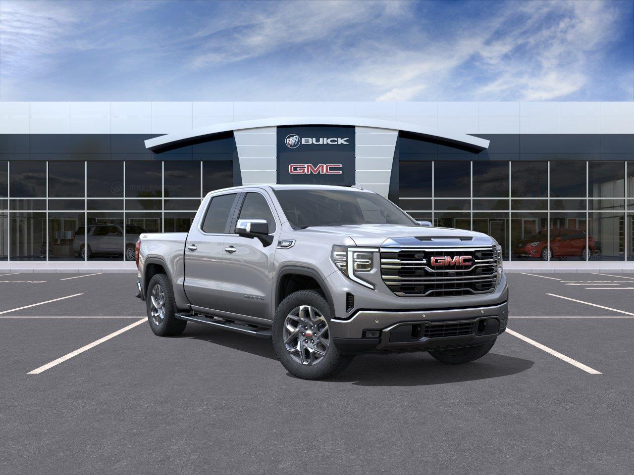 Sterling Metallic 2026 GMC Sierra 1500 Pickup Truck Four-Wheel Drive Automatic