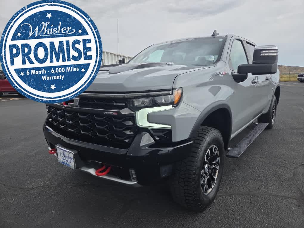 Slate Gray Metallic 2024 Chevrolet Silverado 1500 Pickup Truck Four-Wheel Drive Automatic