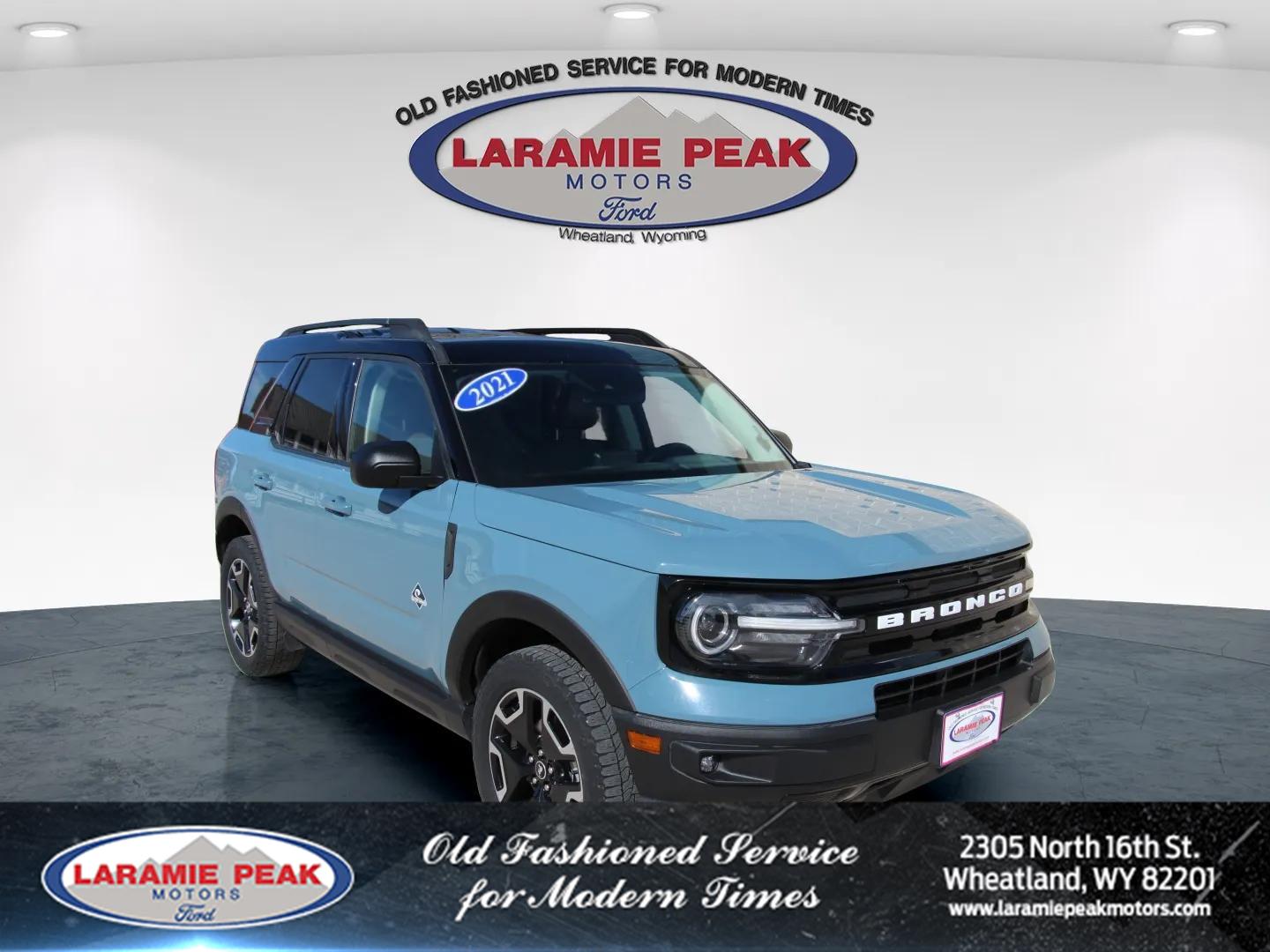 Area 51 2021 Ford Bronco Sport Outer Banks AWD SUV / Crossover All-Wheel Drive 8-Speed Automatic