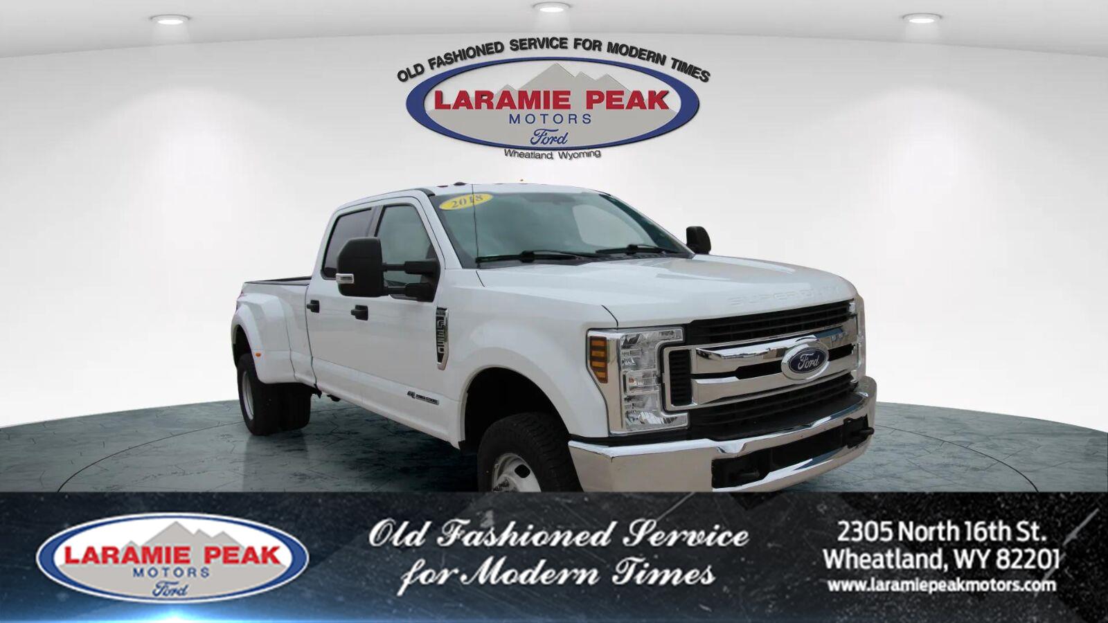  2018 Ford F-350 Super Duty XLT Crew Cab LB DRW 4WD   