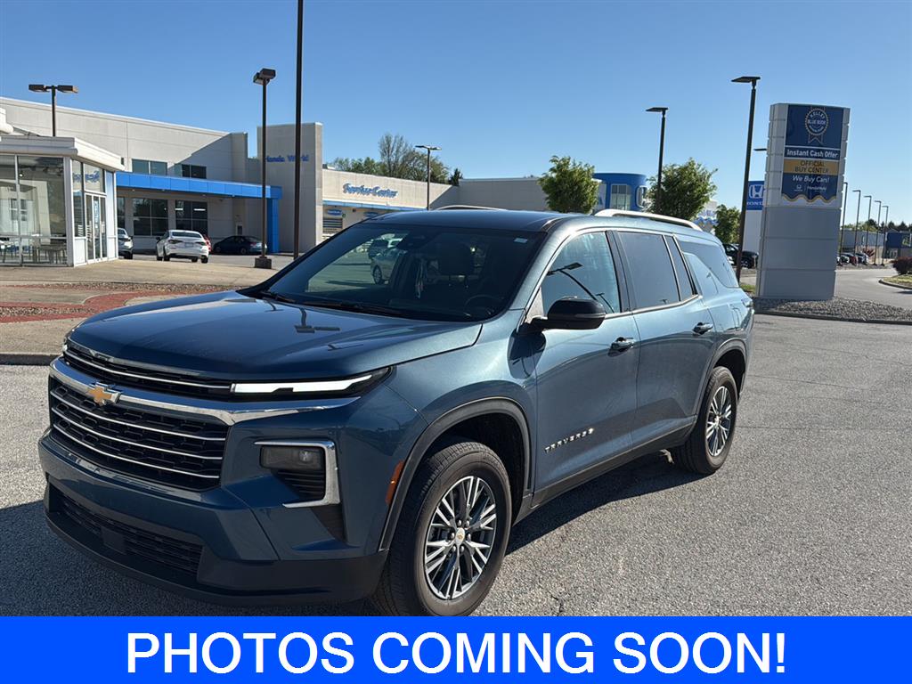 Lakeshore Blue Metallic 2025 Chevrolet Traverse LT FWD SUV / Crossover Front-Wheel Drive 8-Speed Automatic