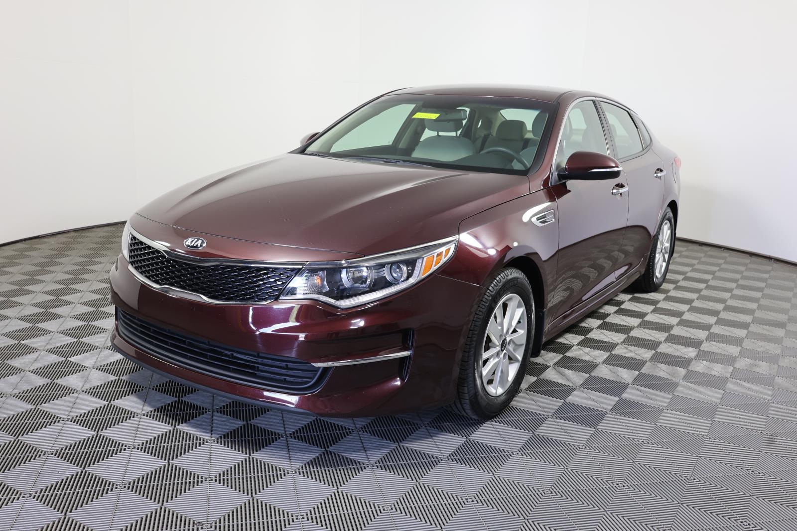 Red (Sangria) 2018 Kia Optima LX Sedan Front-Wheel Drive 6-Speed Automatic