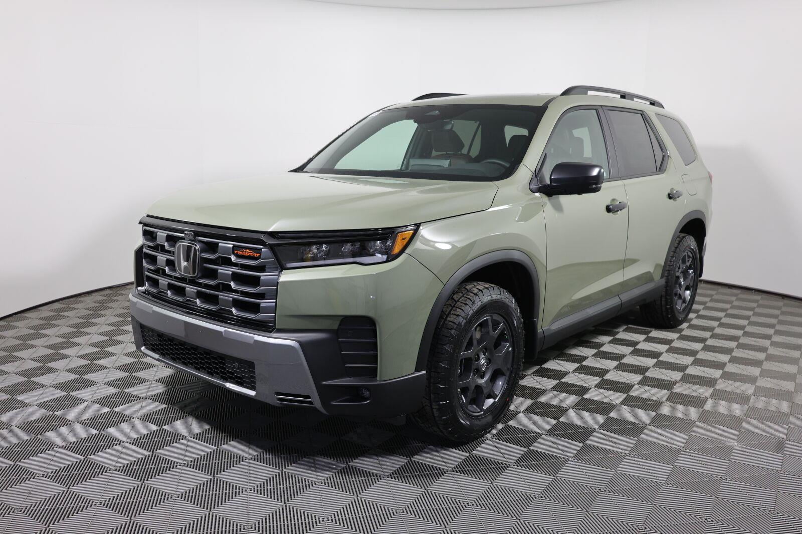 Ash Green Metallic 2026 Honda Pilot SUV / Crossover All-Wheel Drive Automatic