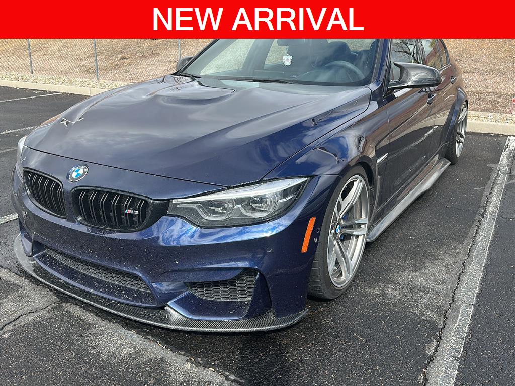 San Marino Blue Metallic 2018 BMW M3 CS Sedan RWD Sedan Rear-Wheel Drive Automatic