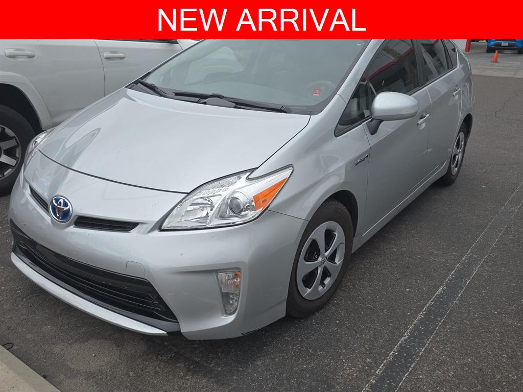 Classic Silver Metallic 2015 Toyota Prius Two Hatchback Front-Wheel Drive Continuously Variable Transmission