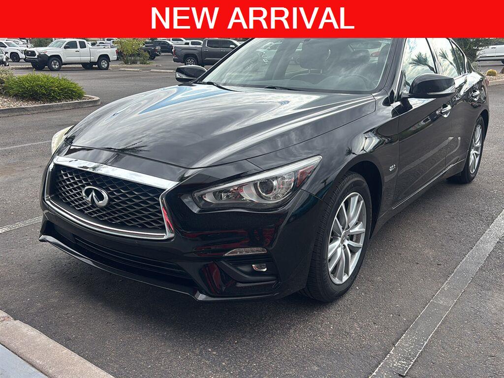Black Obsidian 2019 INFINITI Q50 Sedan All-Wheel Drive Automatic
